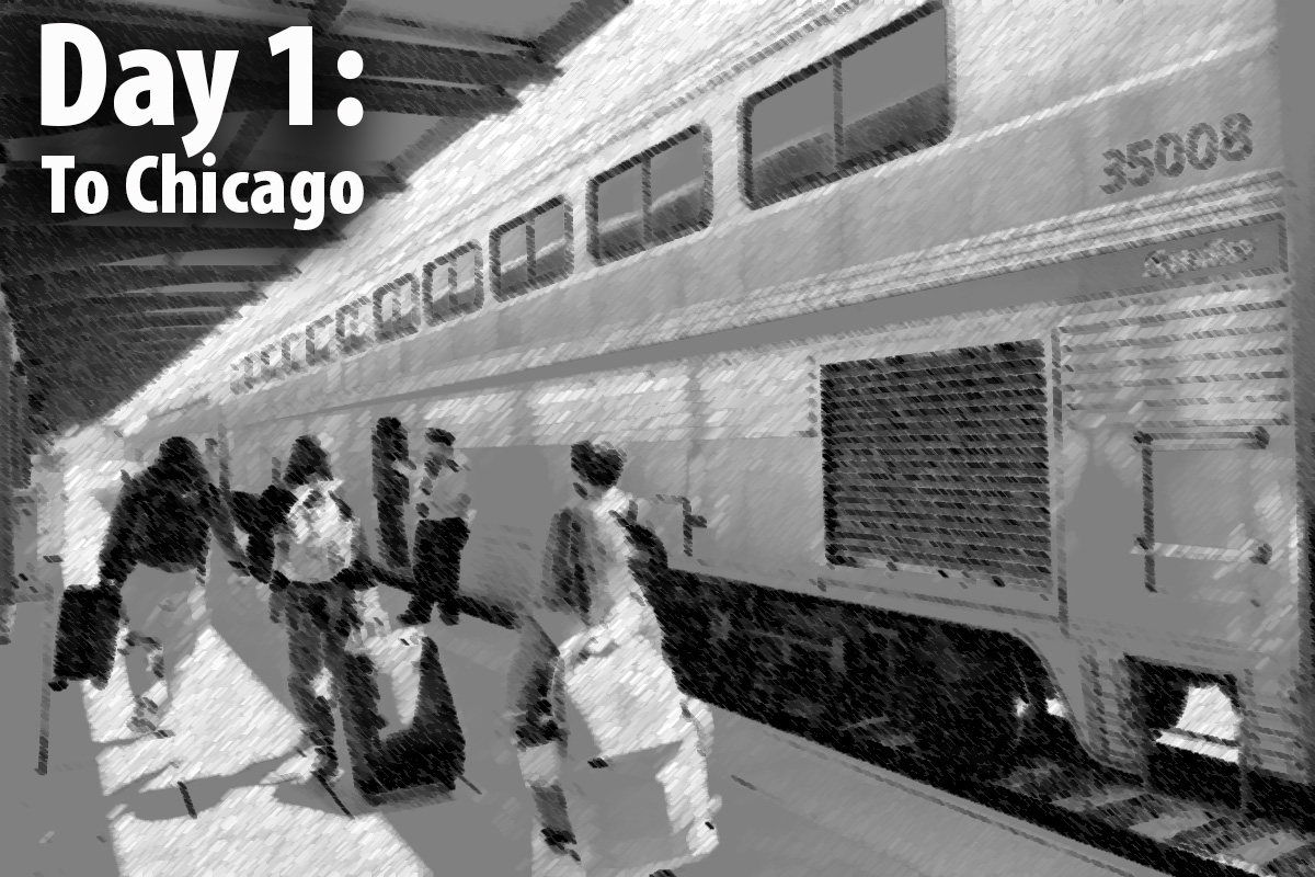 The trip to Chicago